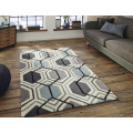 Hand Tufted Carpet Geometric Design